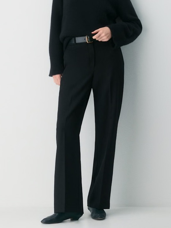 Aritzia Pants - Aritzia Babaton Agency Wool Twill Pants in Black